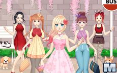 Anime Girls Dress Up Game